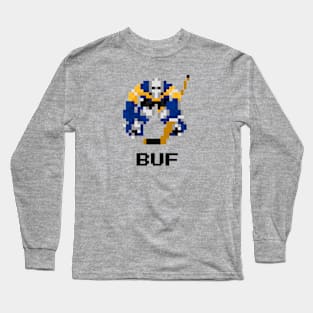 16-Bit Hockey Goalie - Buffalo Long Sleeve T-Shirt